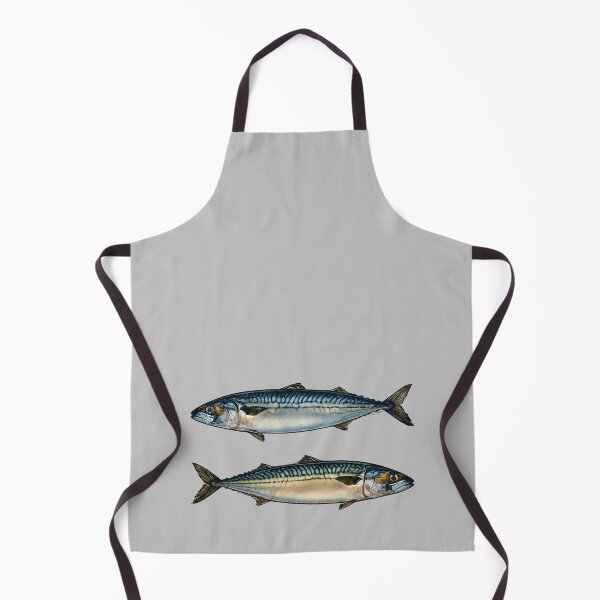 Item preview, Atlantic Mackerel Pair Clean Marine Illustration Minimalist Naturalist Style designed and sold by LisaTumi.art.