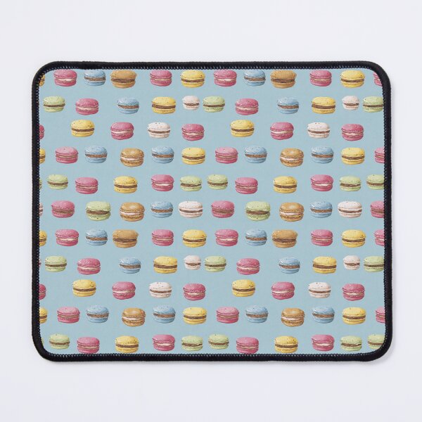 Item preview, Watercolor Macaron French Dessert Sweet Treat Pattern designed and sold by NicolasGlowArt.