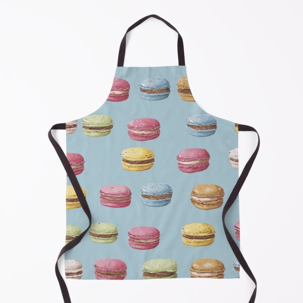 Item preview, Watercolor Macaron French Dessert Sweet Treat Pattern designed and sold by NicolasGlowArt.