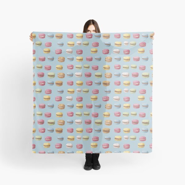 Item preview, Watercolor Macaron French Dessert Sweet Treat Pattern designed and sold by NicolasGlowArt.