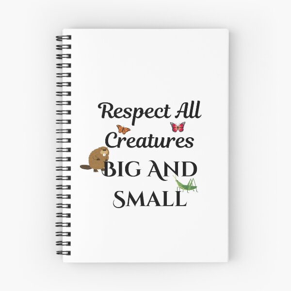 Item preview, Respect All Creatures Big And Small designed and sold by HoppingCreation.