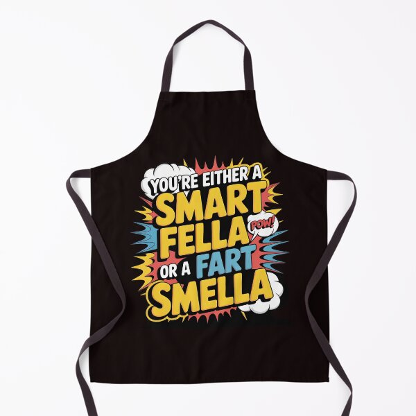 Item preview, You're Either A Smart Fella Or A Fart Smell Funny Pun Shirt – Fart Joke Wordplay Humor Tee designed and sold by Redgiant87x.