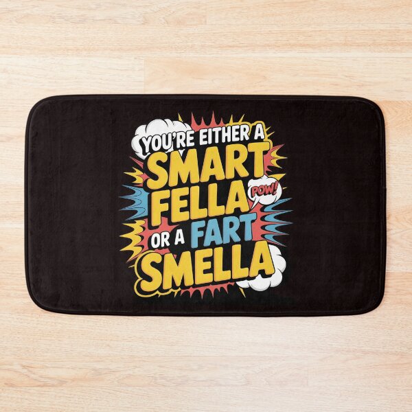 Item preview, You're Either A Smart Fella Or A Fart Smell Funny Pun Shirt – Fart Joke Wordplay Humor Tee designed and sold by Redgiant87x.