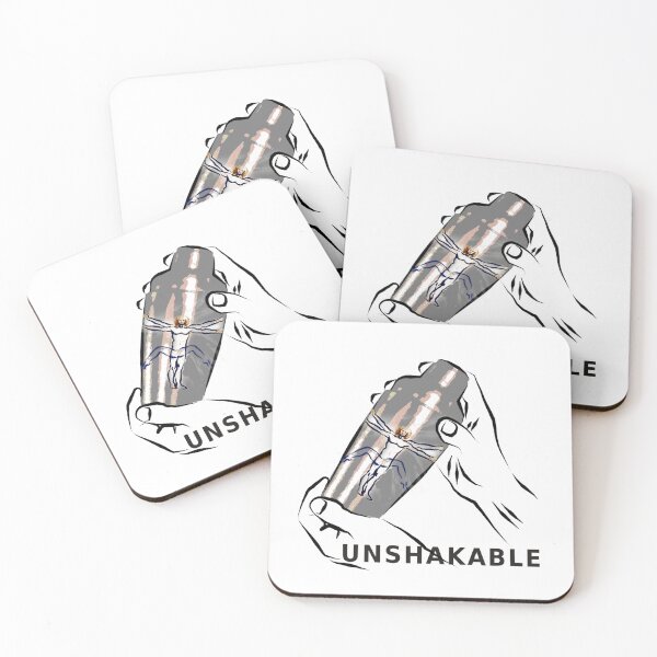 Item preview, Unshakable – Vitruvian Man Cocktail Shaker | Funny Mixology Art designed and sold by ChiaraPagani.