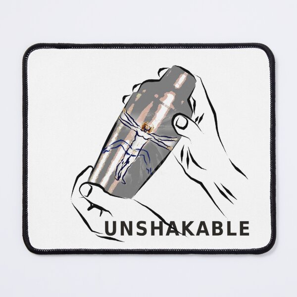 Item preview, Unshakable – Vitruvian Man Cocktail Shaker | Funny Mixology Art designed and sold by ChiaraPagani.