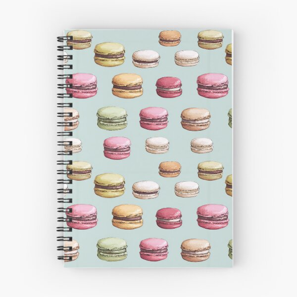 Item preview, Watercolor Macaron French Dessert Pattern designed and sold by NicolasGlowArt.