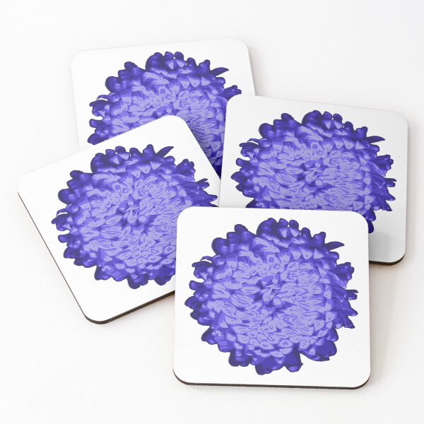 Item preview, Dahlia Flower Blue designed and sold by Lavender Lemon Haze.