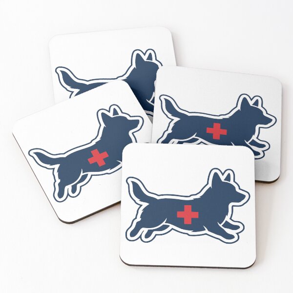 Item preview, Rapid Response Corgi Nurse | Fast Healthcare Action Art designed and sold by Corgi & co Shop.