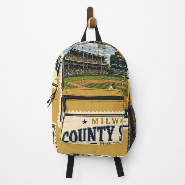 Item preview, Milwaukee Baseball Vintage Ticket Stub County Stadium Retro Classic Ballpark Design designed and sold by GhostDawgs.