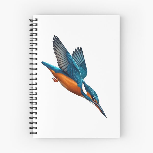 Item preview, Diving Kingfisher designed and sold by jamesgerardking.