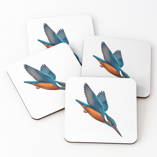 Item preview, Diving Kingfisher designed and sold by jamesgerardking.