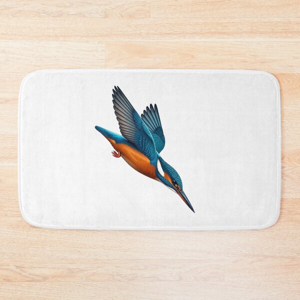 Item preview, Diving Kingfisher designed and sold by jamesgerardking.