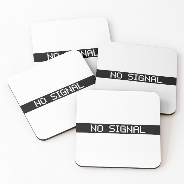 Item preview, No Signal Retro TV Screen Aesthetic designed and sold by TrxshWear.
