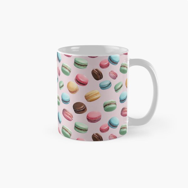 Item preview, Colorful French Macaron Dessert Pattern designed and sold by NicolasGlowArt.