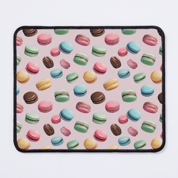 Item preview, Colorful French Macaron Dessert Pattern designed and sold by NicolasGlowArt.