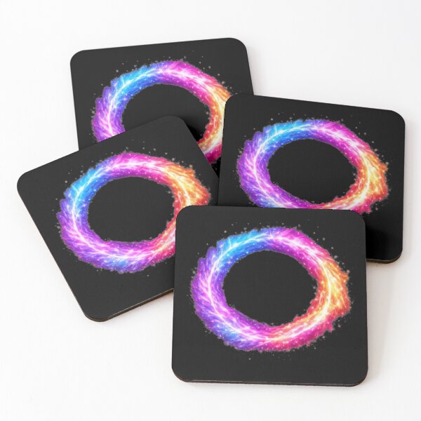 Item preview, Vibrant Cosmic Nebula Swirl – Glowing Galaxy Energy Ring Aesthetic Space Art | OandSDesigns23 designed and sold by OandSDesigns23.