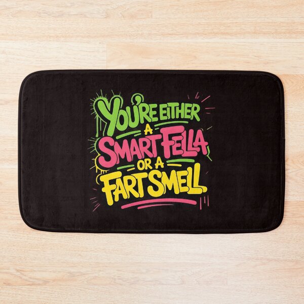 Item preview, You're Either A Smart Fella Or A Fart Smell Wordplay Humor Shirt – Funny Pun Fart Joke Tee designed and sold by Redgiant87x.