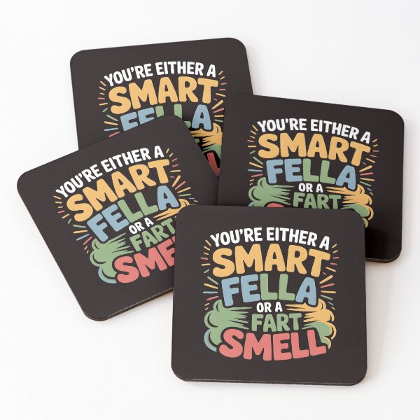 Item preview, You're Either A Smart Fella Or A Fart Smell Funny Pun Shirt – Humorous Phrase Fart Joke Design designed and sold by Redgiant87x.