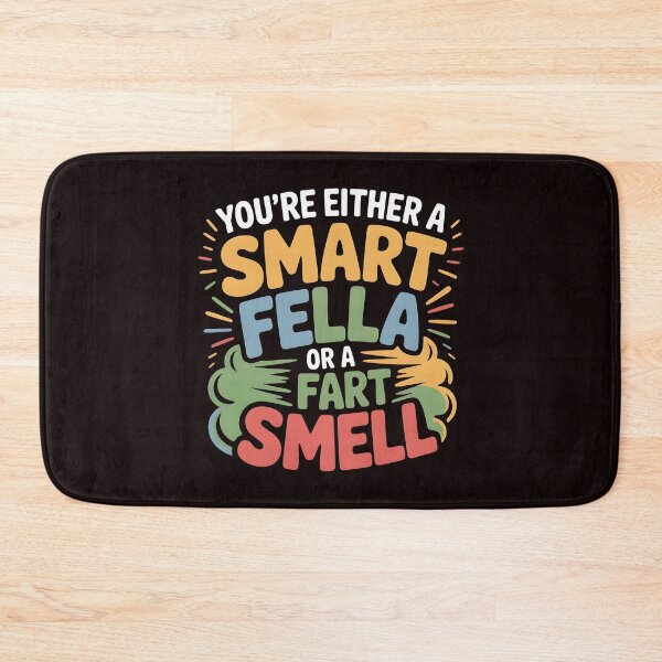 Item preview, You're Either A Smart Fella Or A Fart Smell Funny Pun Shirt – Humorous Phrase Fart Joke Design designed and sold by Redgiant87x.