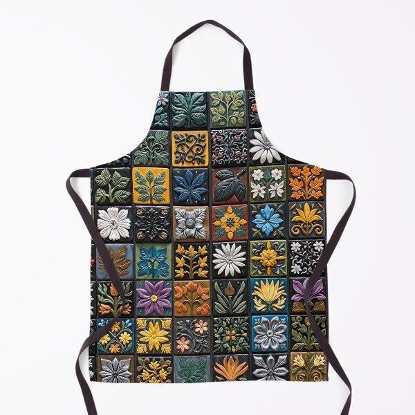 Item preview, Floral Tile Arrangement designed and sold by JPugliese.
