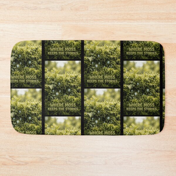 Item preview, WHERE MOSS KEEPS THE STORIES designed and sold by  ViralVisionsCreating .