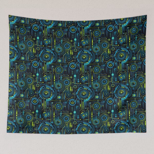 Item preview, Technology Abstract Design designed and sold by FrostyFrisby.