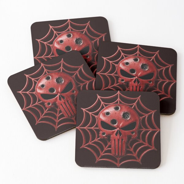Item preview, skull red webs  designed and sold by White Tiger Designz .
