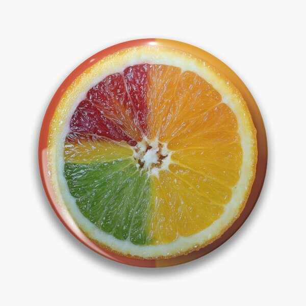 Item preview, Colorful Rainbow Orange Slices – Vibrant Fruit Art Design with Energy and Nature Vibes designed and sold by WordPlayStudio.