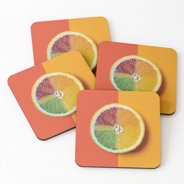 Item preview, Colorful Rainbow Orange Slices – Vibrant Fruit Art Design with Energy and Nature Vibes designed and sold by WordPlayStudio.