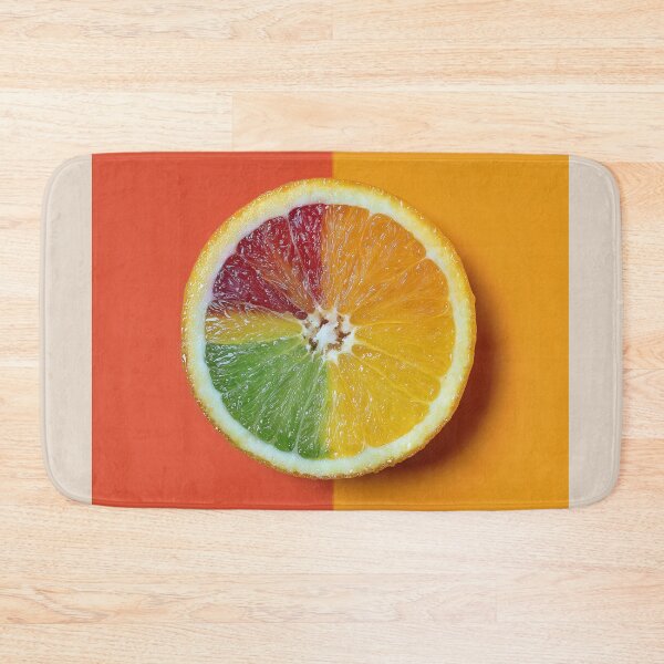Item preview, Colorful Rainbow Orange Slices – Vibrant Fruit Art Design with Energy and Nature Vibes designed and sold by WordPlayStudio.