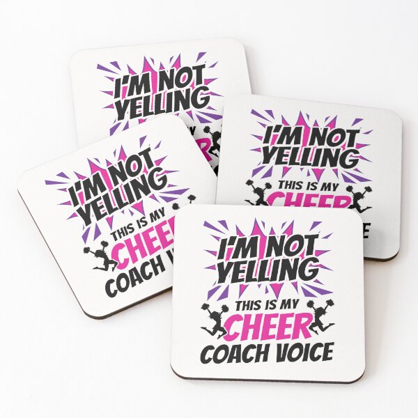 Item preview, I'm Not Yelling This Is My Cheer Coach Voice designed and sold by jaygo.