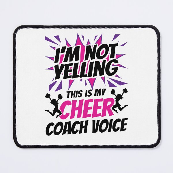 Item preview, I'm Not Yelling This Is My Cheer Coach Voice designed and sold by jaygo.