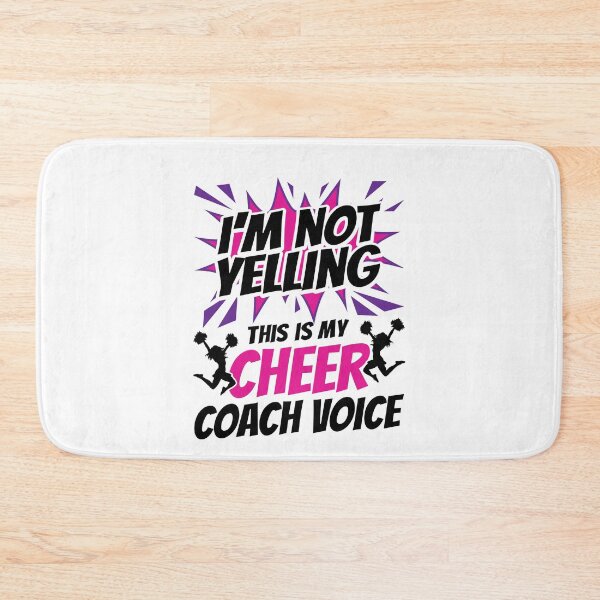 Item preview, I'm Not Yelling This Is My Cheer Coach Voice designed and sold by jaygo.