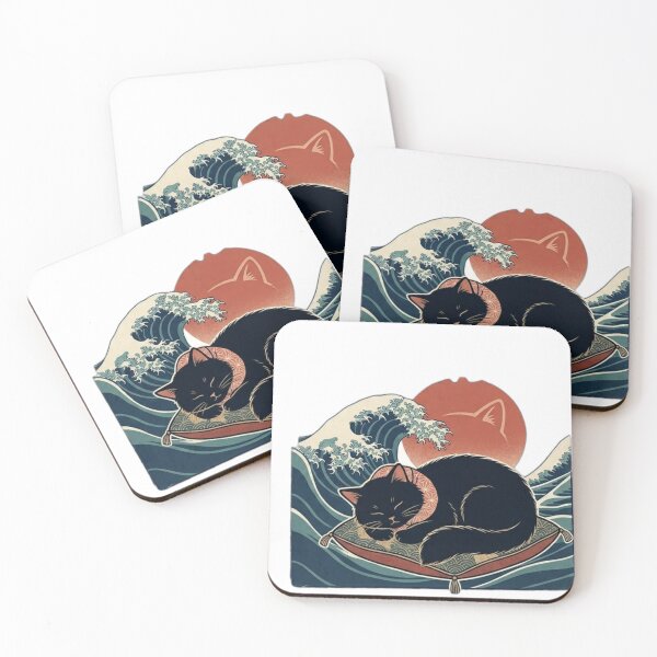 Item preview, Funny japan cat on the nap  designed and sold by Mateuszex2010.
