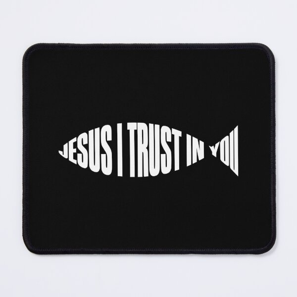 Item preview, Jesus I Trust In You Fish Divine Mercy Design designed and sold by AnnSign.