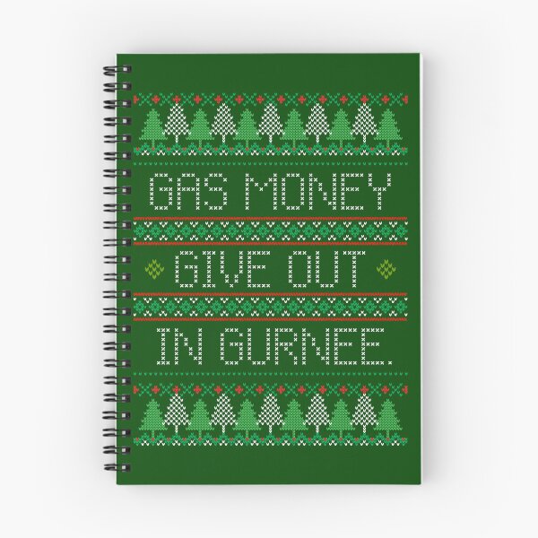 Item preview, Gas Money Ugly Christmas Sweater designed and sold by Normbot2000.
