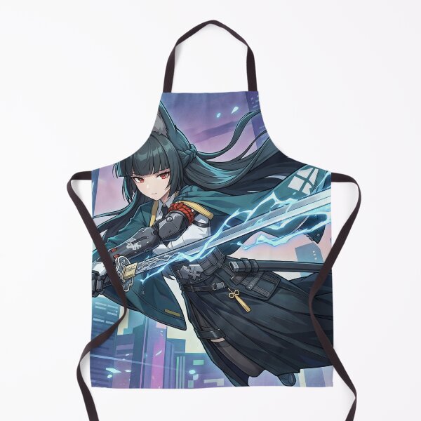 Item preview, Hoshimi Miyabi // Zenless Zone Zero Illustration - Cyberpunk Anime Girl Ice Blade Art designed and sold by Astraphyllia.