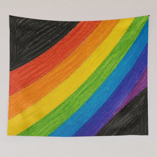 Item preview, Rainbow Flow Between Shadows designed and sold by Junior-Design.