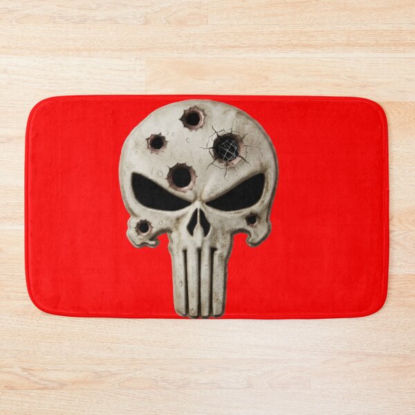 Item preview, bullet skull designed and sold by White Tiger Designz .