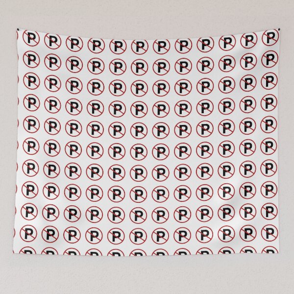 Item preview, ROAD SIGN: NO PARKING, PROHIBITED, KEEP CLEAR designed and sold by AASparksDesigns.