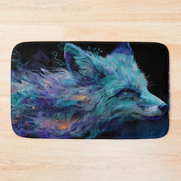 Item preview, Mystical Cosmic Fox Dreamlike Celestial Galaxy Colors Aesthetic designed and sold by ART ATTACK ZONE.