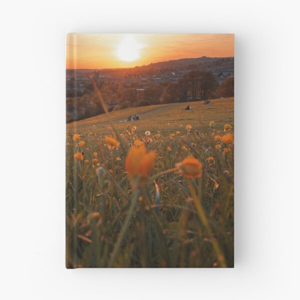 Item preview, Bath Sunset Cityscape: Landmarks, Meadows, Spring, buttercups, view designed and sold by duncan1980uk.