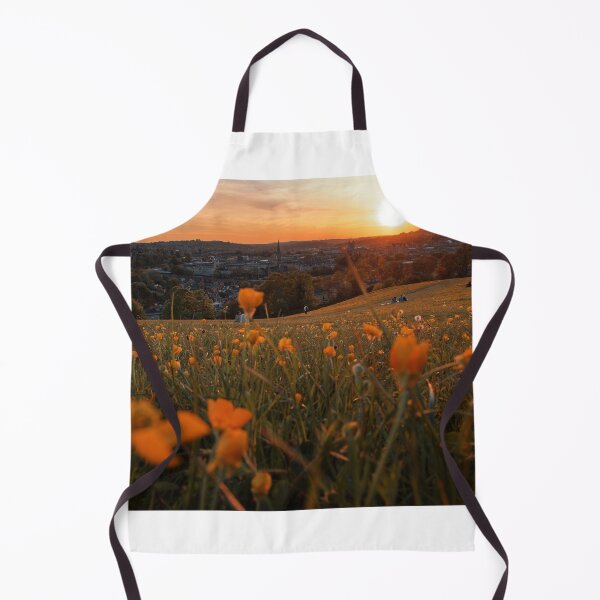 Item preview, Bath Sunset Cityscape: Landmarks, Meadows, Spring, buttercups, view designed and sold by duncan1980uk.