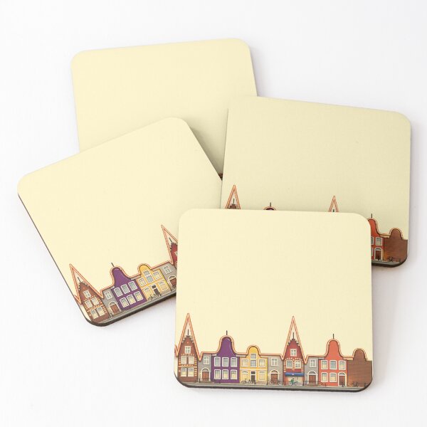 Item preview, My Heart Beats for Amsterdam | ECG Skyline Love Design designed and sold by Medico Design .