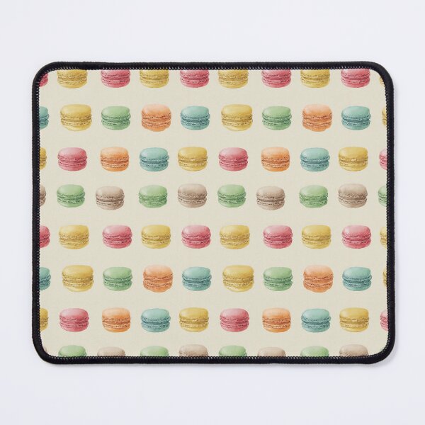 Item preview, Watercolor Pastel Macaron French Dessert Pattern designed and sold by NicolasGlowArt.