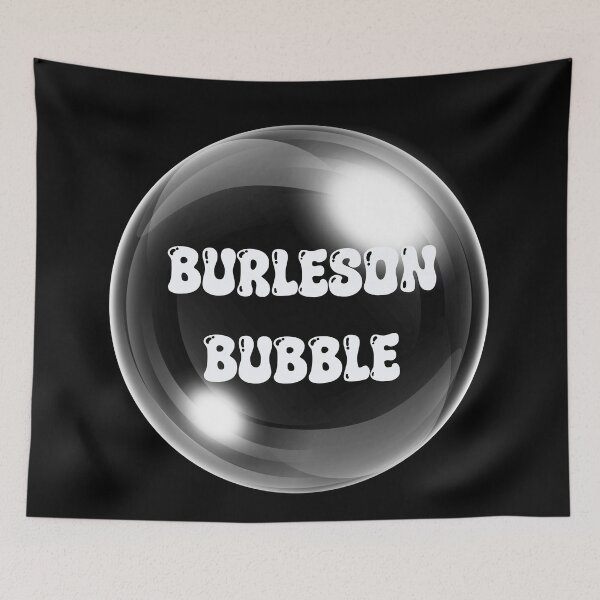 Item preview, Burleson Texas The “Burleson Bubble” Funny Town Meme designed and sold by Vileprint.