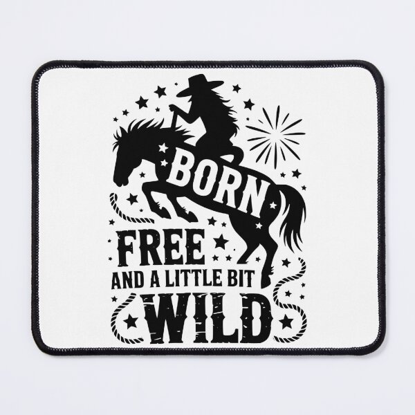 Item preview, Born Free And A Little Bit Wild designed and sold by theartfulaspie.