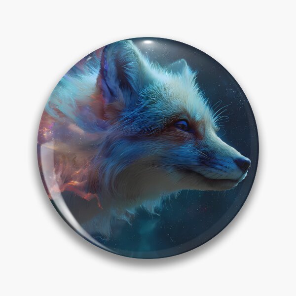Item preview, Magical Cosmic Fox Dreamlike Celestial Galaxy Colors Aesthetic designed and sold by ART ATTACK ZONE.