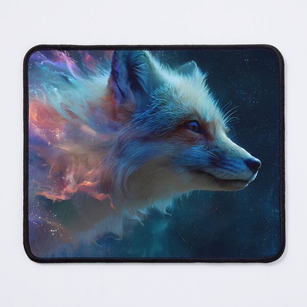 Item preview, Magical Cosmic Fox Dreamlike Celestial Galaxy Colors Aesthetic designed and sold by ART ATTACK ZONE.
