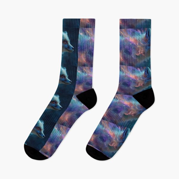 Item preview, Magical Cosmic Fox Dreamlike Celestial Galaxy Colors Aesthetic designed and sold by ART ATTACK ZONE.